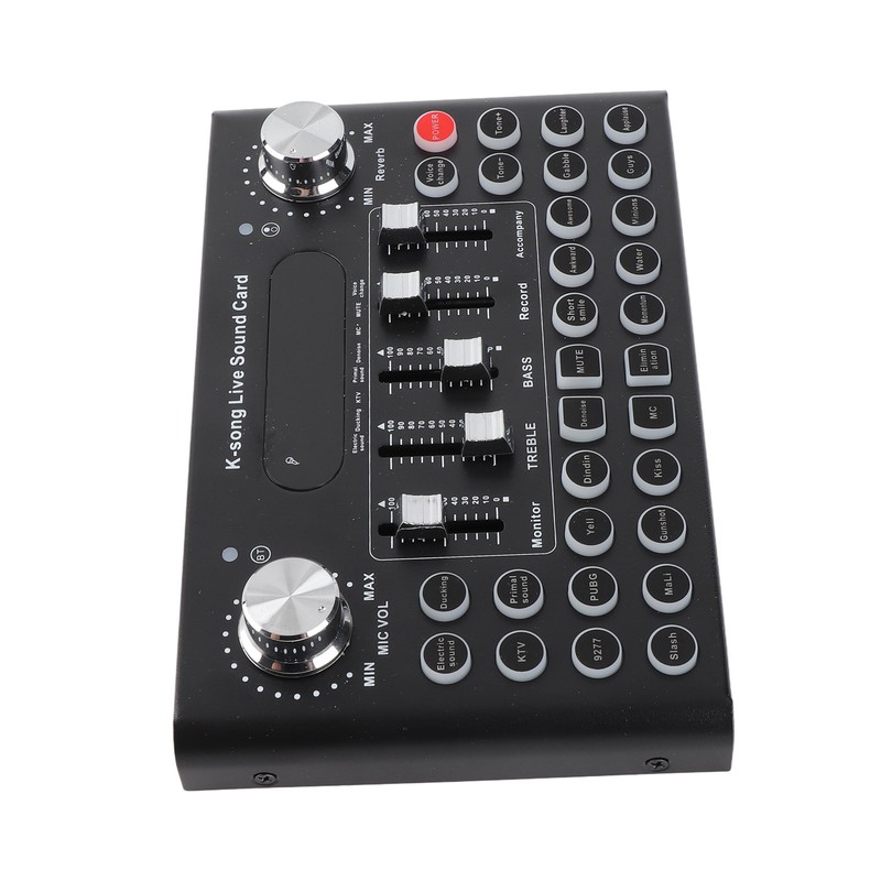 Sound Mixer Compact 820mah 18pcs Special Effect Buttons 5pcs Sound
