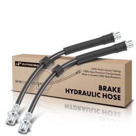 A-Premium Rear Driver and Passenger Inner Brake Hydraulic Hose Compatible with Land Rover Models - LR3 2005-2009, LR4 2010-2016, For Range Rover Sport 2006-2013, Pack of 2