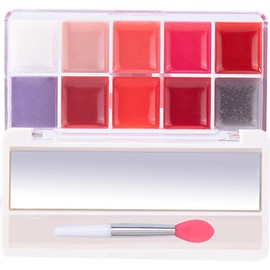 Paleta De Brillo De Labios - Maquillaje De Paleta De Labios Paleta De Crema De Labios De Gelatina De 10 Colores Brillos De Labios Suaves Multicolores Juego De Lápiz Labial De Alta Pigmentación
