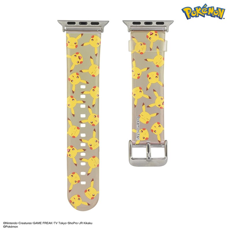 Gourmandise POKE-809A Pokemon Watch 41/40/38mm Soft Band Pikachu