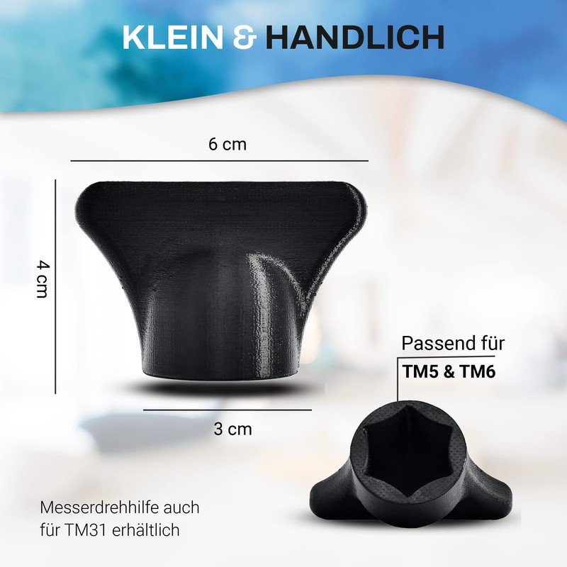mix-slider Thermomix-Compatible Dough Flower, Dough Remover Accessory For Vorwerk TM5