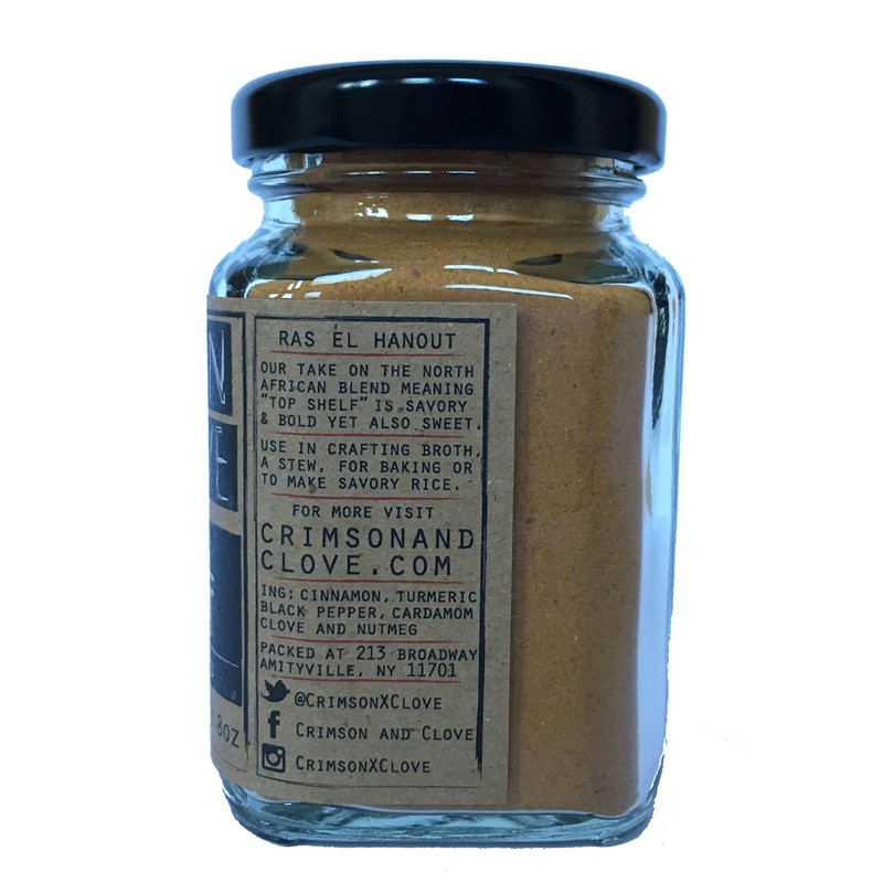 Ras El Hanout Spice Blend by Crimson and Clove (2.8