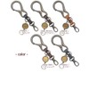 Highstyle Tochigi Leather & Carabiner & Reel Key & Minascan