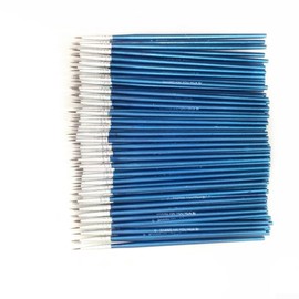 100 Pcs Plastic Detail Paint Brushes Set Miniature Paint Brushes for Various Painting Applications and Practical