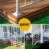 Epcee 1pcs Post 1" Aluminum Deck Post Base Cover, Post