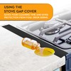 Stove Gap Covers (2 Pack), Heat Resistant and Dishwasher Safe