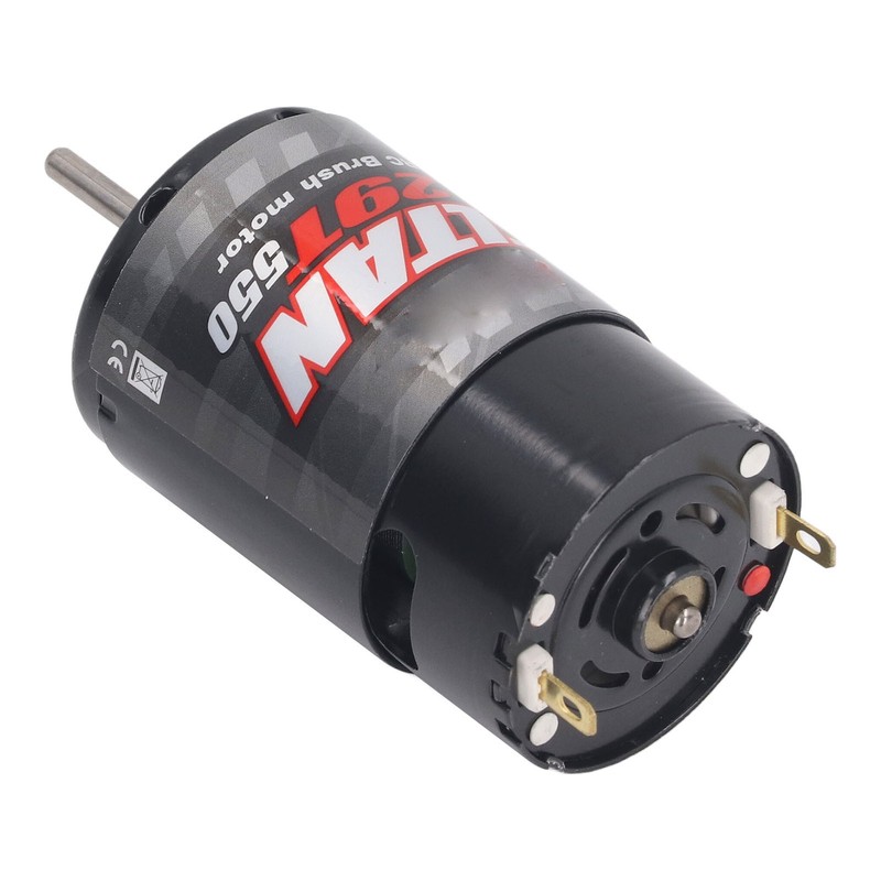 RC Brushed Motor with 1/3 Reduction Gearbox 550 Universal Brushed