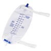 Easy-Tap Leg Bag Urinary Drainage Bag, 1000ml, Anti-Reflux Valve, Cloth