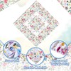 Moukeren Mahjong Tablecloth Chinoiserie Mahjong Mats Floral Card Table Cloth