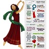 Isadora Duncan Quotable Notable - Greeting Card and Sticker Sheet