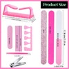 9Pcs Nail Files & Buffers Set, Sanding & Polishing Sanding