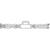RAParts Universal Fit Turnbuckle 3 Point Hitch Sway Check Chain