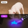 ESCO LITE 2 Packs Black Light Flashlight, 12LED 395nm UV