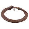 Prime EC670612 12-Foot 16/2 SPT-2 3-Outlet Indoor Cord, Brown