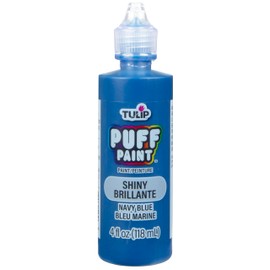 TULIP Puff Paint Slick Navy Blue 4 Fl Oz (Pack of 1)