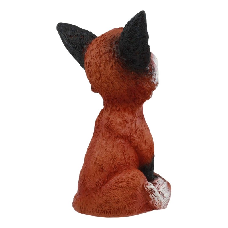 Ebros Sinister Pets Collector TeeHee Grinning Sly Fox Figurine 4.25"H