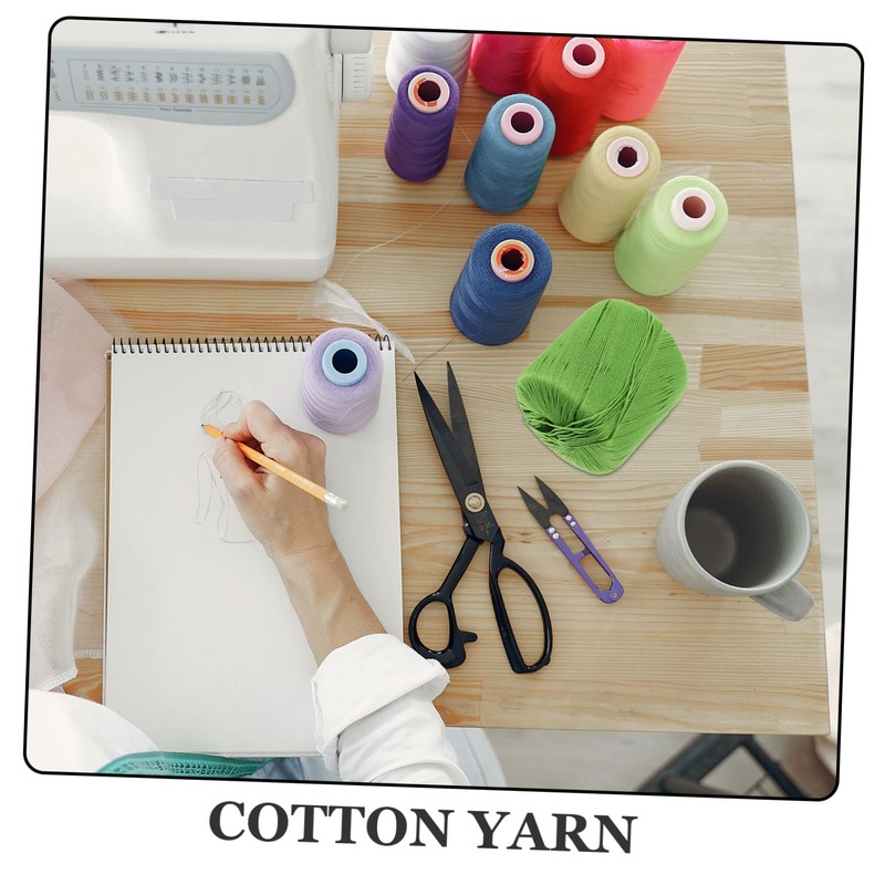 DOITOOL Crocheting Yarn Cotton Yarn Multi-Purpose Comfortable Skin-Friendly for Homemade