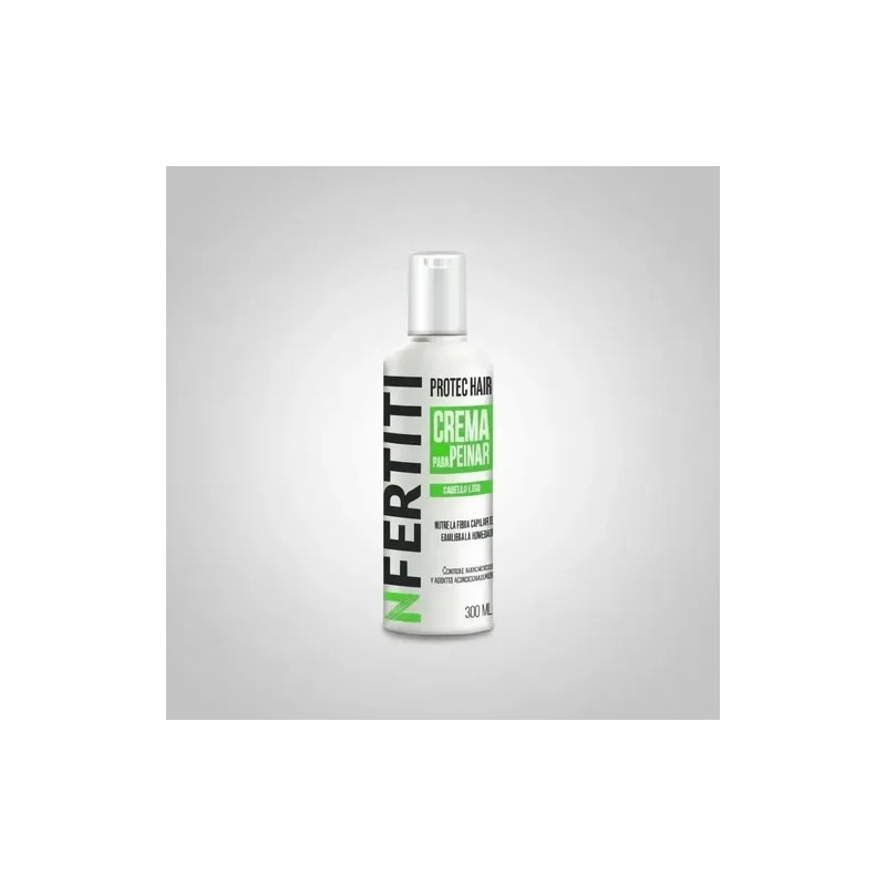 Nefertiti Crema Para Peinar Cabello Liso 300ml
