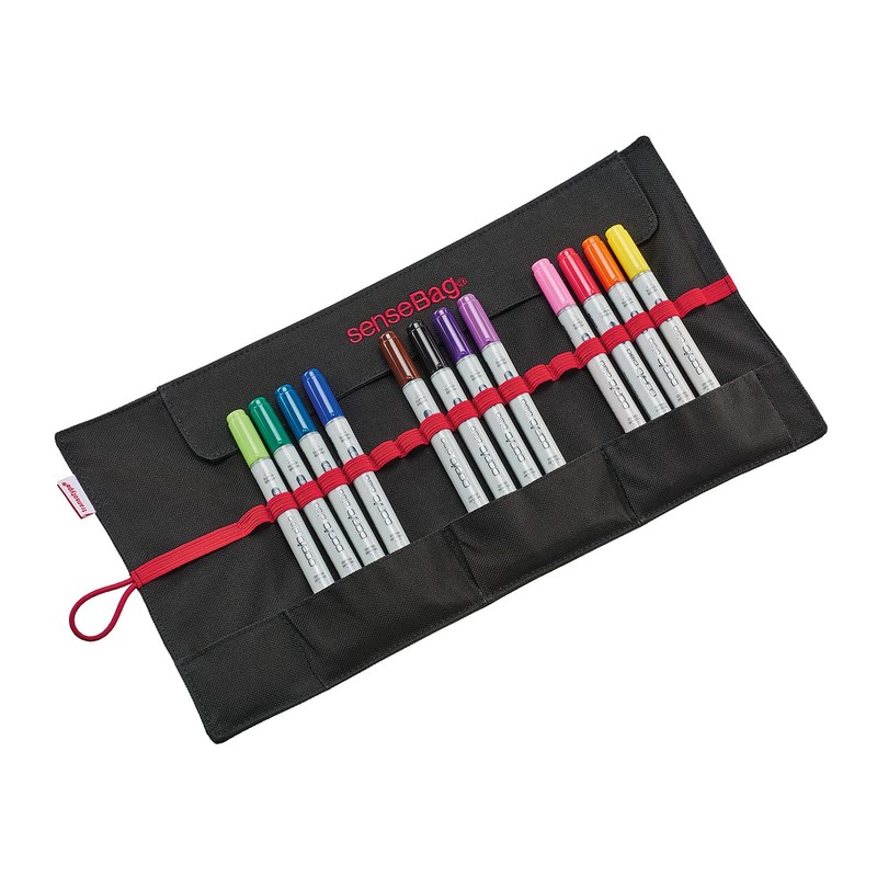 Empty 18 Piece Roll SenseBag For Copic Markers