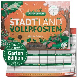 Stadt Land Vollpfosten Garden Edition – Everything in the Green – A4
