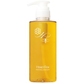 ROAliv Honey Loa Hair Mitsu Shampoo, 13.5 fl oz (400 ml), Dense Foam, For Moist and Shiny Hair, Organic Ingredients, Hypoallergenic, Sulfate Free