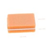 Healeved Mini Sponge Nail File Block Pcs Sanding Nail Buffer