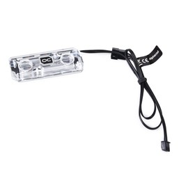 Alphacool 11969 HDX Apex Acrylic aRGB M.2 2280 SSD Cooler Water Cooling