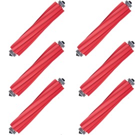 LOVECO 6 Pack Rubber Main Brush Replacement Compatible for Roborock S7 Max Ultra, S7, S7+, S7 MaxV, S7 MaxV Plus, S7 MaxV Ultra, Q7, Q7+, Q7 Max, Q7 Max Plus, Q Revo Robotic Vacuum