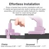 Pixio PS1S Wave Pink Single Monitor Arm Stand Desk Mount