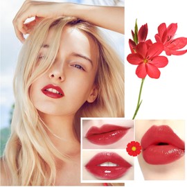 Lápiz Labial Crystal Flower Jelly, Brillo Labial Mágico Que Cambia De Color, Brillo Labial Con Ph Transparente Y Temperatura, Bálsamo Labial, Lápiz Labial Hidratante Nutritivo De Larga