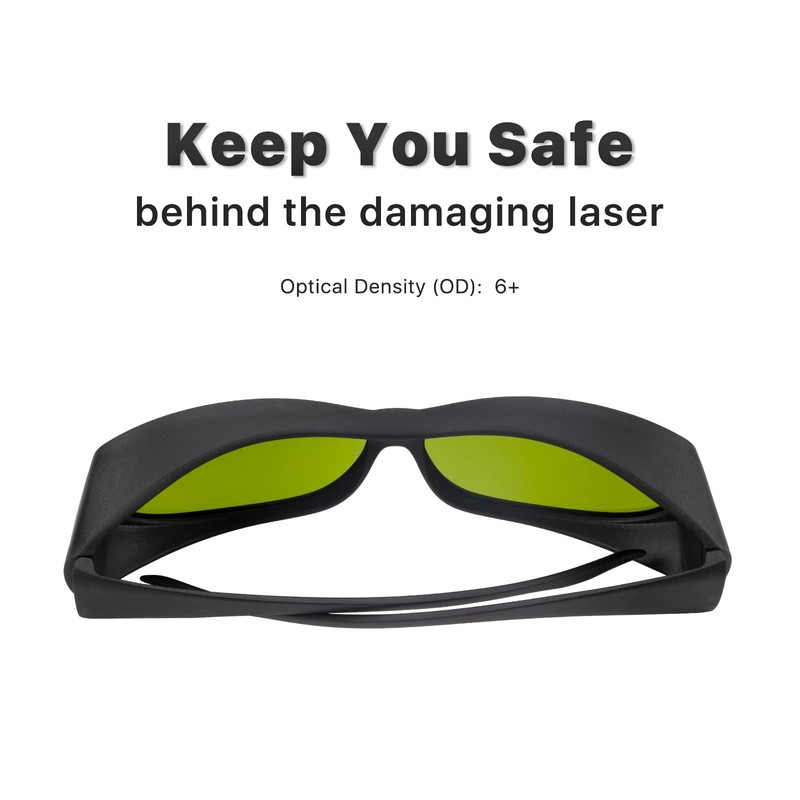 Cloudray CE 1064nm Fibra Protección ocular Gafas de seguridad Gafas