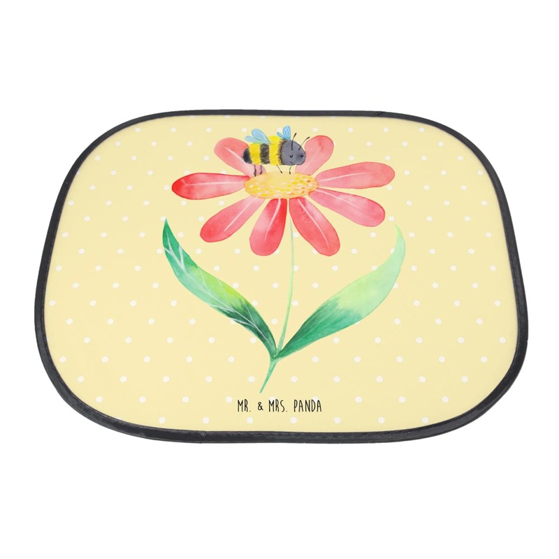 Mr. & Mrs. Panda Car Sun Shade Bumble Bee Flower