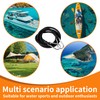 4 pcs 118 Inch Foam Water Pad Mat Bungee Cord,Lily