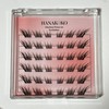 Hanakoko Self Adhesive Lash Clusters Press-on Lashes No Glue Lash