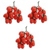 YARNOW 3 pieces Artificial realistic artificial photography props artificial cherry