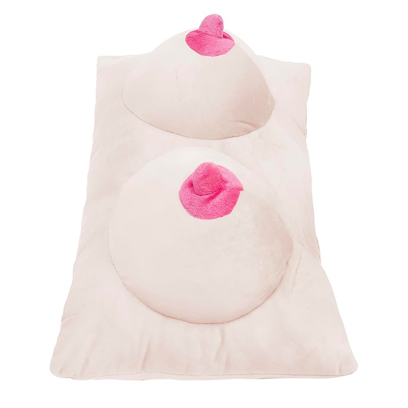 Moonlove Fun Soft Boobs Breasts Pillow Funny Girlfriend Throw Pillow