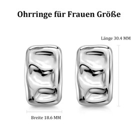 YUGDRUZY 18K Earrings Dupes Earrings Silver 925 for Women Earrings Hoop Earrings Gold Stud Earrings Hypoallergenic Golden Earrings Waterdrop Earrings Girls Gifts, Gifts for Valentine's Day, 18K gold,