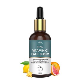 INTIMIFY 10 % Vitamin C Face Serum For Glowing Skin, Skin Brightening Serum, Fairness Facial Serum For Women & Men, Anti Ageing, Reduce Dark Spots 30 ml (Pack of 1)