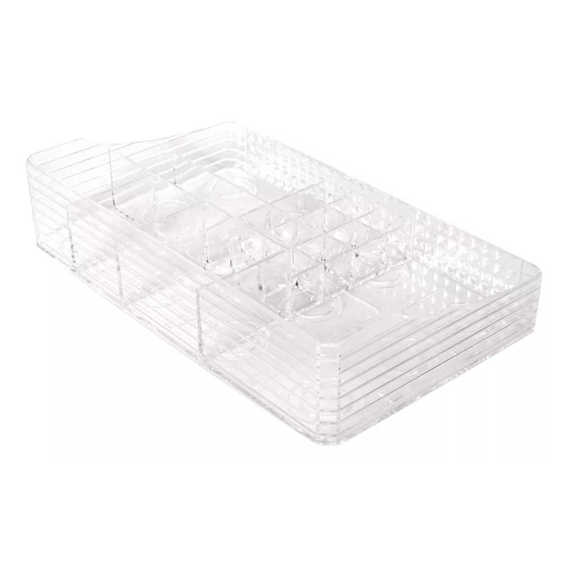 Queen Sense Organizador De Acrílico Para Cosméticos Con 18 Espacios