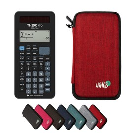 Wyngs TI-30X Pro MathPrint Basic Set with Protective Case Red