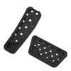 2PCS Accelerator Brake Pedals Anti Slip Foot Rest Plate Replacement