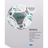 JAKO Glory Training Ball, White/Rose/Cool Grey, 4