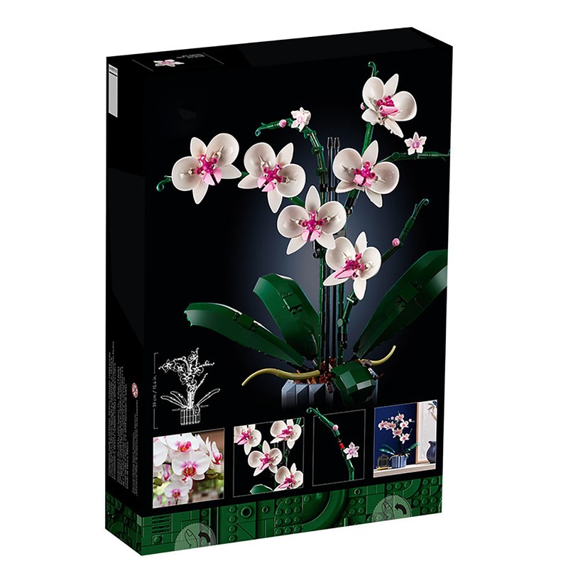 608pcs Phalaenopsis Building Blocks for Girl Exquisite Exercise Hands On