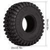 INJORA 1.0 Tires-S3 All Terrain Crawler Tires for TRX4M SCX24