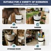 5 Gallon Bucket Holder, Feed Bucket Bracket, Wall-Mounted Installation