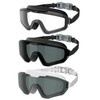 QALLY Swim Goggles for-Men-Women-Adult Swimming Goggles-Goggles for Men:Anti-Fog No Leaking