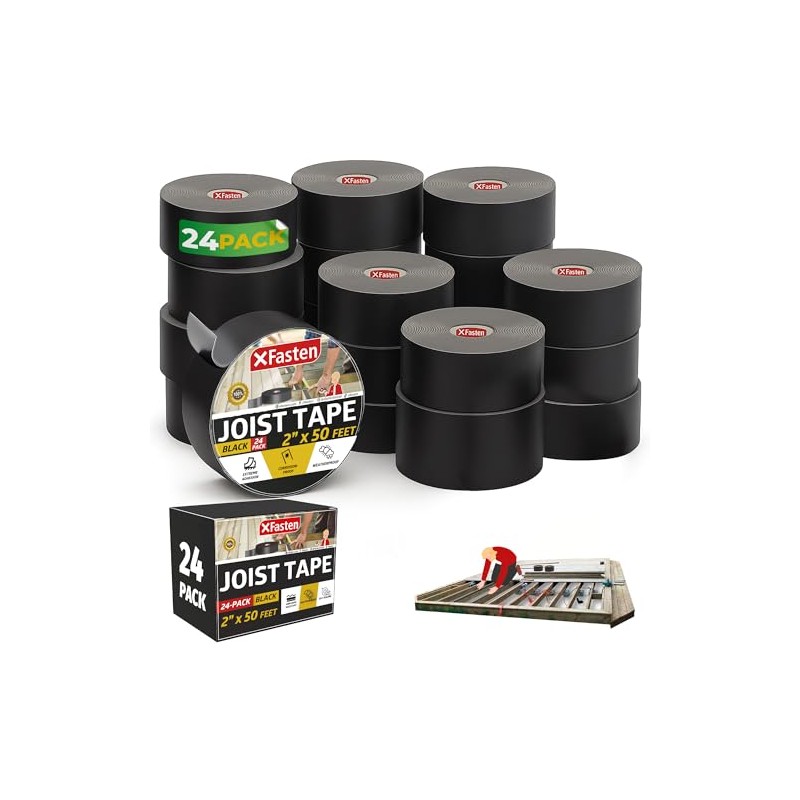 XFasten Professional Butyl Joist Tape - Waterproof and Durable