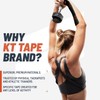 KT Tape, Pro Synthetic Kinesiology Athletic Tape, 150 Count, 10”