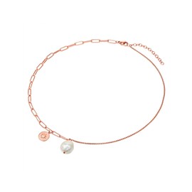 Valero Pearls 32018611 Women's Necklace Stainless Steel Freshwater Pearl, Stainless Steel, Freshwater cultured pearl