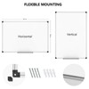 XBoard Magnetic Dry Erase Whiteboard 48 x 36 Inch, 4'